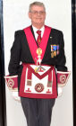 W. Bro. Graham Raven, PSGD, AProvGM<br />Worshipful Master 2023/2024